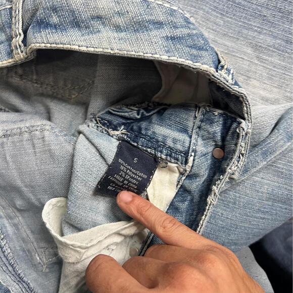 TOKYO Special Edition Skinny Leg Faded Distressed Denim Jeans‎ Size S - Picture 7 of 8